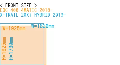 #EQC 400 4MATIC 2018- + X-TRAIL 20Xi HYBRID 2013-